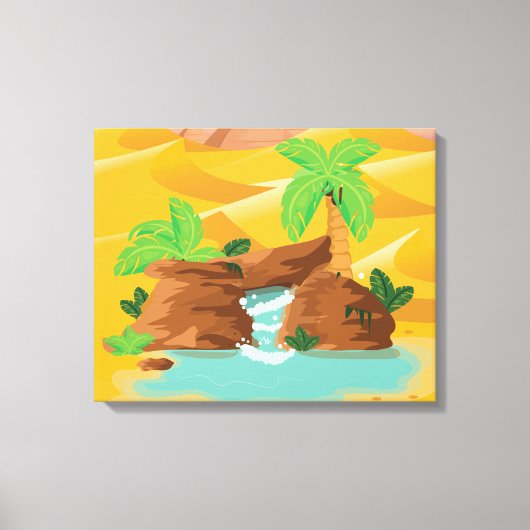 オアシス キャンバスプリント (正面)