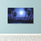 オアシス（ブルームーン） キャンバスプリント (インサイチュ (ウッドフロア))