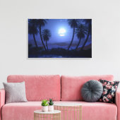 オアシス（ブルームーン） キャンバスプリント (インサイチュ (リビング))