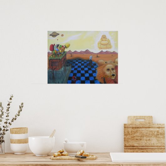 オアシス ポスター (キッチン)