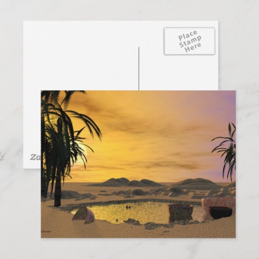 オアシス ポストカード (正面/裏面)