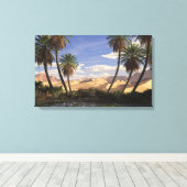 オアシス（日） キャンバスプリント (インサイチュ (ウッドフロア))