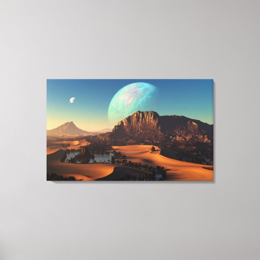 オアジア（トリプチチ） キャンバスプリント (正面)