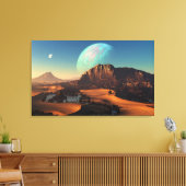 オアジア（トリプチチ） キャンバスプリント (インサイチュ (リビング))