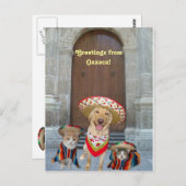 オアハカからの挨拶 ポストカード (正面/裏面)