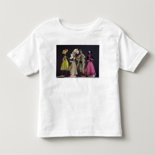 オアハカの死の日の婦人 トドラーTシャツ (正面)