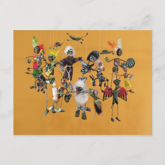 オアハカの死んだ姿の日 ポストカード (正面)