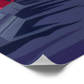 オアハカカラフルフォークアートベクトルイラストレーションペースト ポスター (角)