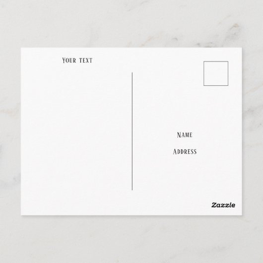 オアハカデフアレスメキシコカラフルグリーティングカード ポストカード (裏面)