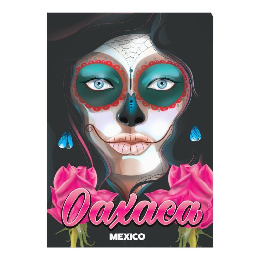 オアハカメキシコ フォトプリント            (正面)