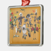 オアハカ州からの死んだ姿の日、 メタルオーナメント (左)