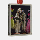 オアハカ州からの死者の日の女性、 メタルオーナメント (右)