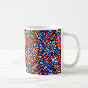 オアハカ州メキシコのメキシコマヤの種族の芸術のBoho旅行 コーヒーマグカップ