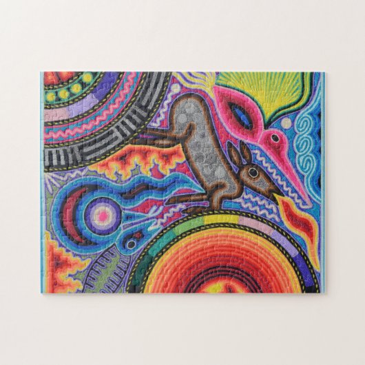 オアハカ州メキシコのメキシコマヤの種族の芸術のBoho旅行 ジグソーパズル (横)