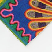 オアハカ州メキシコのメキシコマヤの種族の芸術のBoho旅行 フリースブランケット (角)