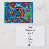 オアハカ州メキシコのメキシコマヤの種族の芸術のBoho旅行 名刺 (正面/裏面)