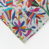 オアハカ州メキシコメキシコマヤのヒスパニックの民族のBoho フリースブランケット (角)