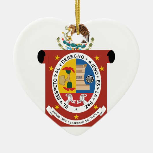 オアハカ州、メキシコ セラミックオーナメント (正面)
