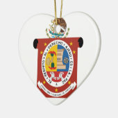 オアハカ州、メキシコ セラミックオーナメント (左)