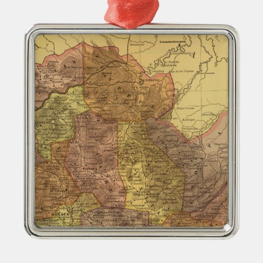 オアハカ州 メタルオーナメント (正面)