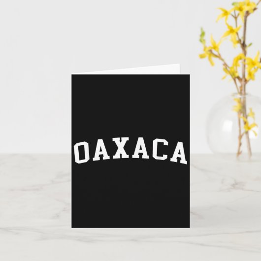 オアハカ カード (黄色い花)