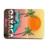 オアハカ・メキシコ旅行ポスター マグネット (横)