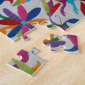 オアハカ・メキシコ・マヤ・ヒスパニック・エスニック・ボホ ジグソーパズル (側面)