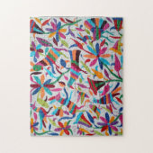 オアハカ・メキシコ・マヤ・ヒスパニック・エスニック・ボホ ジグソーパズル (縦)