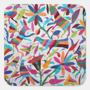 オアハカ・メキシコ・メキシコ・マヤ系ヒスパニック系ボホ族 スクエアシール