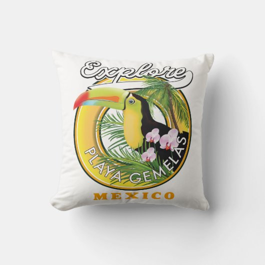 オアハカ メキシコ 旅行 ロゴ スロー ピロー (正面)