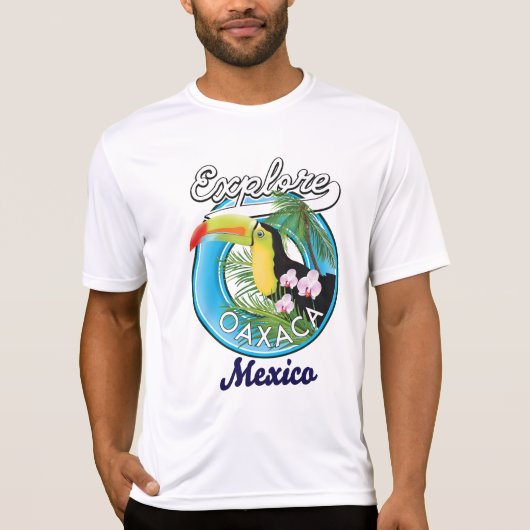 オアハカ メキシコ 旅行 ロゴ Tシャツ (正面)