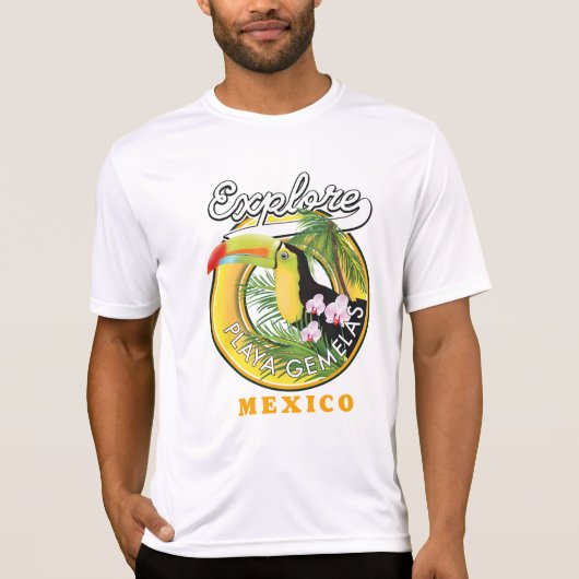 オアハカ メキシコ 旅行 ロゴ Tシャツ (正面)
