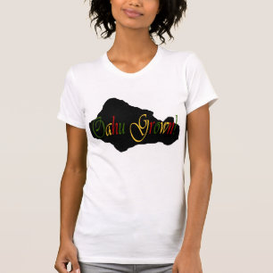 オアフによって育てられるワイシャツ Tシャツ