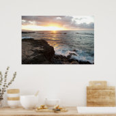 オアフサンセット ポスター (キッチン)