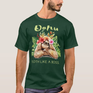オアフスロッスアザボスバケーションスーベリーギフト Tシャツ