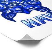 オアフハワイバケーショントバルカメ ポスター (角)