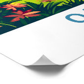 オアフハワイ旅行プリント ポスター (角)