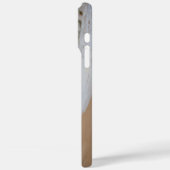 オアフハワイ波浪とビーチ油絵を描デジタルアート Case-Mate iPhoneケース (裏面 / 左)