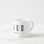 オアフハワイ エスプレッソカップ (正面右)