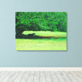 オアフハワイ#18キャンバス キャンバスプリント (インサイチュ (ウッドフロア))