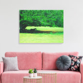 オアフハワイ#18キャンバス キャンバスプリント (インサイチュ (リビング))