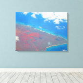 オアフハワイ#26キャンバス キャンバスプリント (インサイチュ (ウッドフロア))