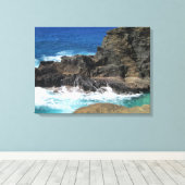 オアフハワイ#4キャンバス キャンバスプリント (インサイチュ (ウッドフロア))