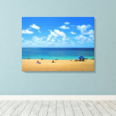 オアフハワイ#7キャンバス キャンバスプリント (インサイチュ (ウッドフロア))