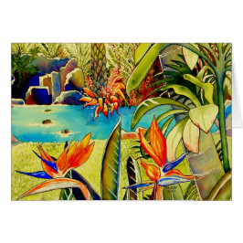 オアフパイナップルプランテーション池