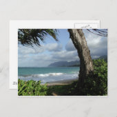 オアフビーチ ポストカード (正面/裏面)