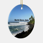 オアフ島ノースショア セラミックオーナメント (右)