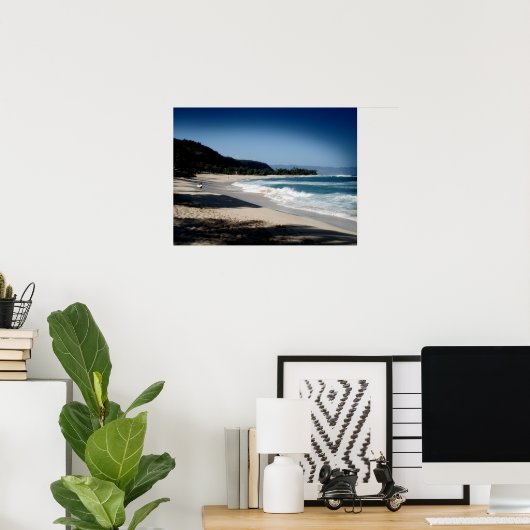 オアフ島ノースショア ポスター (ホームオフィス)