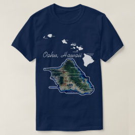 オアフ島ハワイ ハワイアンアイランズ Tシャツ