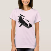 オアフ島 – ハワイ諸島ハンバック Tシャツ (正面)